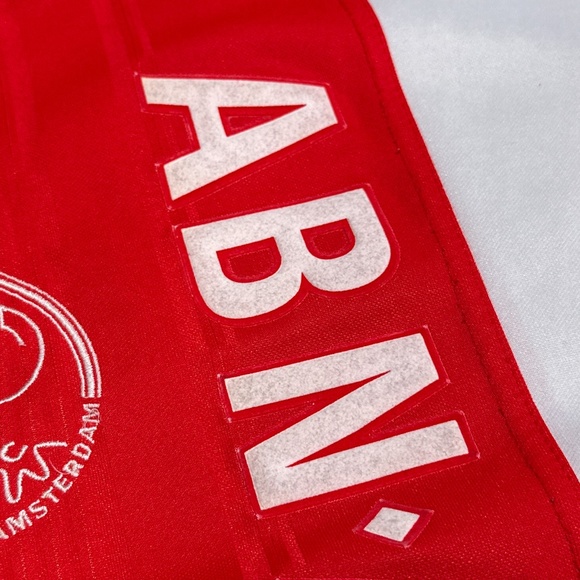 Vintage Umbro Ajax 1999 2000 Home White Red Soccer Jersey Mens XL - Picture 3 of 16